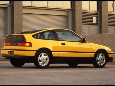 honda civic crx hatchback specifications pictures prices