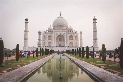 Taj Mahal India Monument Architecture Symbol Tourism Love Famous