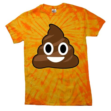 Poop Emoji Smiley Face Logo Tie Dye T Shirt Teeshirtpalace