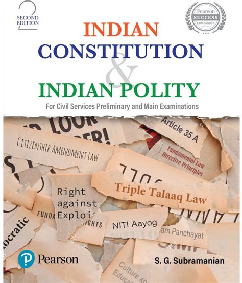 Indian Constitution And Indian Polity By S G Subramanian Buy Indian