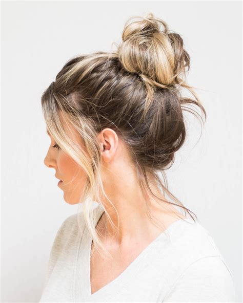 Perfect What Is Bun Hairstyle With Simple Style Stunning And Glamour