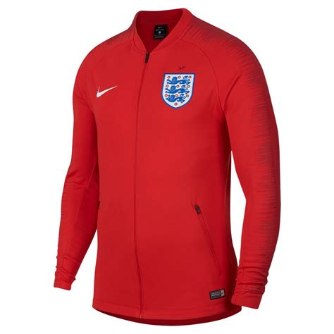 Nike England Anthem Jacket Fußball Jacke rot WM 2018 ...