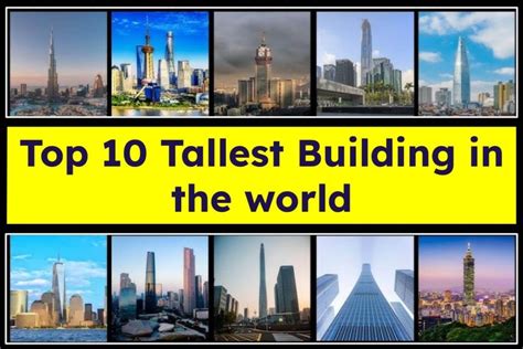 दुनिया की 10 सबसे ऊँची इमारतें Top 10 Tallest Building In The World