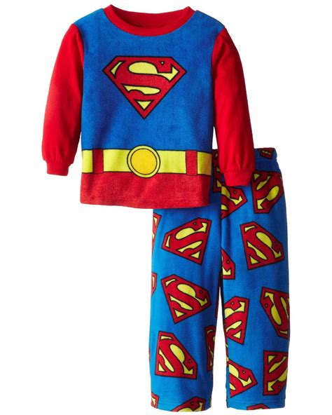 Dc Comics Superman Fleece Boys Pajama Set Sizes 4 10 Walmart Canada