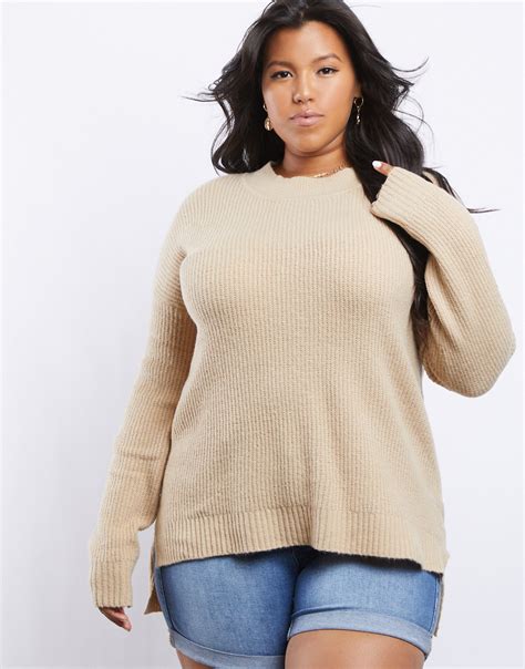 Plus Size Comfy Girl Sweater Plus Size Oversized Sweaters 2020ave