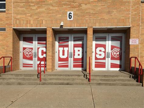 Mchs Adds Door Decals Around Gym To Improve Safety And Appearance The