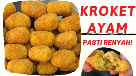 Resep camilan & cemilan 🔵. Resep dan Cara Membuat Kroket Kentang Isi Ayam Simple ...