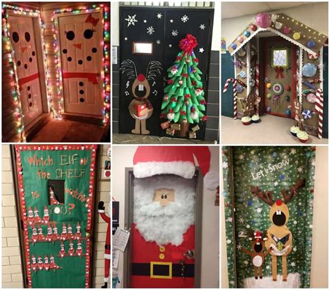 Classroom Door Christmas Decoration Ideas That Will Make Your Students Smile
