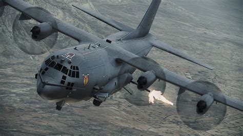 Ac 130 Firing Hd Wallpaper Background Images Ac 130 Real Life
