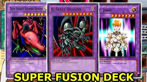 Yu Gi Oh Power Of Chaos Joey The Passion Fusion Deck 5 Fusions In 1