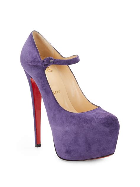 Lyst Christian Louboutin Lady Highness In Purple