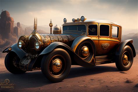 Addison A Beautiful Steampunk Car