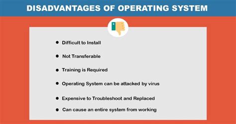 Advantages And Disadvantages Of Operating System