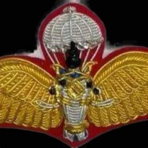 Royal Thaï Parachutist Badge Etsy