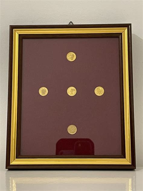 The Smallest Gold Coins In The World 5 333 8 Kt Gold Catawiki