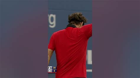Roger Federer Hits Unbelievable Tweener 😱 Youtube