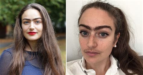 Woman Decides To Grow Her Moustache Unibrow To Weed Out Bad Dates