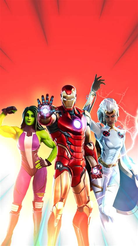 Fortnite Avengers Fornite Gamer Gaming Ironman Marvel Shehulk