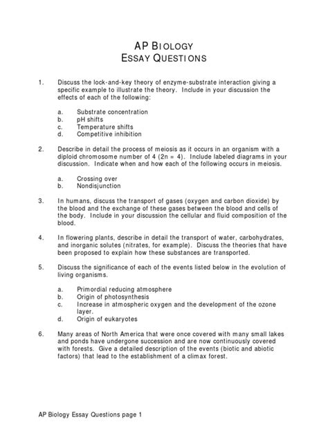 Particular areas of interest include the stability and expression of cloned gene products, cell transformation, gene cloning systems and the. AP Biology Questions | Cell (Biology) | Genetics