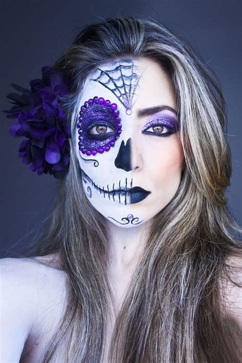 Purple Glam Celebrate Day Of The Dead With These Sugar