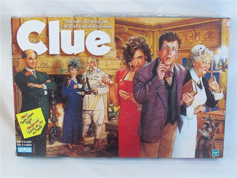 clue 1998 classic detective board game and 15 similar items