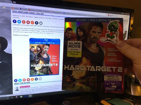 [give away] hard target 2 blu ray hi def ninja blu ray steelbooks pop culture movie news
