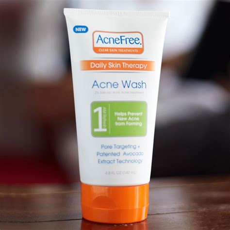 Acnefree Daily Acne Face Wash 48 Oz With 2 Salicylic Acid