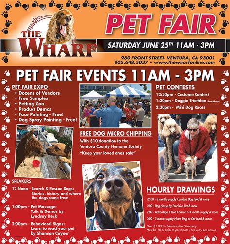 Hepsi, iyi olanı daha ulaşılabilir yapmak için. Pet Fair at The Wharf in Ventura - This Saturday! - Humane ...