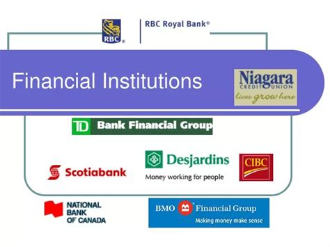 Ppt Financial Institutions Powerpoint Presentation Free Download