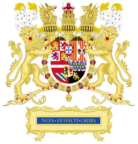 Felipe Ii De España 1580 1598 Escudo Nobiliario Escudo De Armas