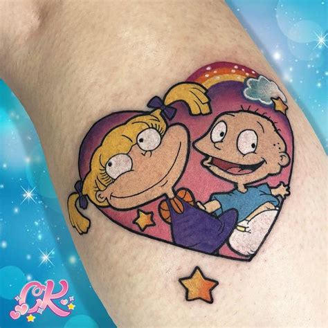 Carly Kawaii Tattooist 💕 On Instagram “angelica And Tommy Pickles 💕 I