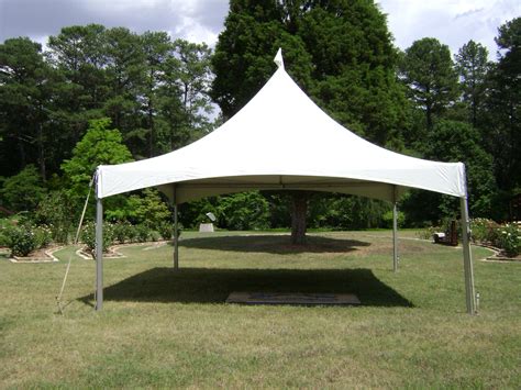 20 X 20 High Peak Frame Tent Installed Rent All Plaza Of Kennesaw