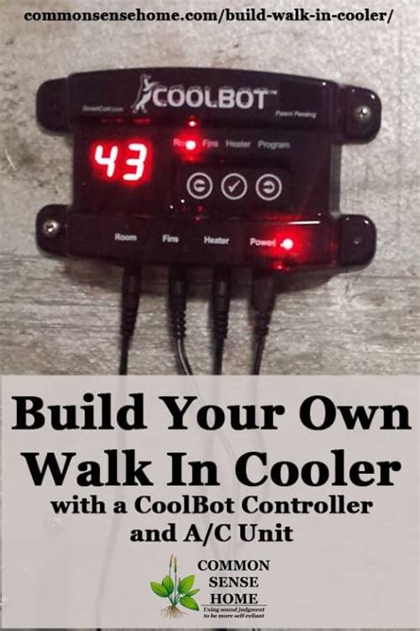 A coolbot and household window a/c unit lets you turn any dairy milk beer room diy cheese how to make cheese cheesey cheese homemade cheese. Build Your Own Walk In Cooler with a CoolBot Controller ...