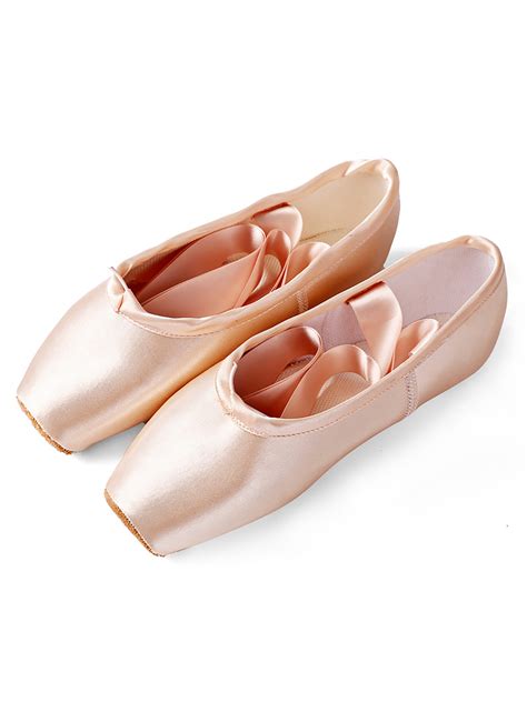 ymiytan professional ballet slipper dance shoe pink ballet shoes with toe pad protector for