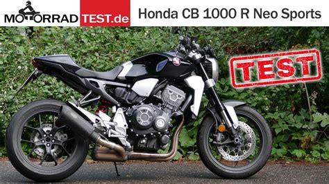 Oirás la cb1000r antes de verla. Honda CB 1000 R Neo Sports Café | TEST (deutsch) - YouTube