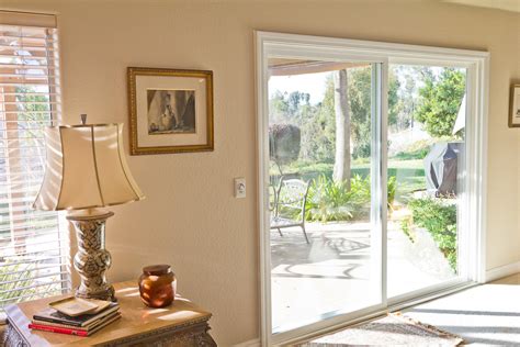 Patio doors are unique because they need to both insulate your interior and offer a broad opening for exterior living space. Sliding Glass Patio Door Poway - Coughlin Windows and Doors