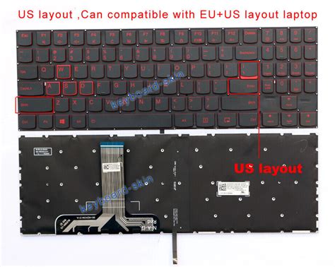 New For Lenovo Y520 Y720 R720 Laptop Us Keyboard Backlit 9zndkbnd01