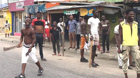 Lagos Unrest The Mystery Of Nigerias Fake Gangster Attacks Bbc News