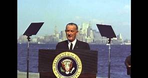 LBJ Remarks on the Signing of the 1965 Immigration & Nationality Act