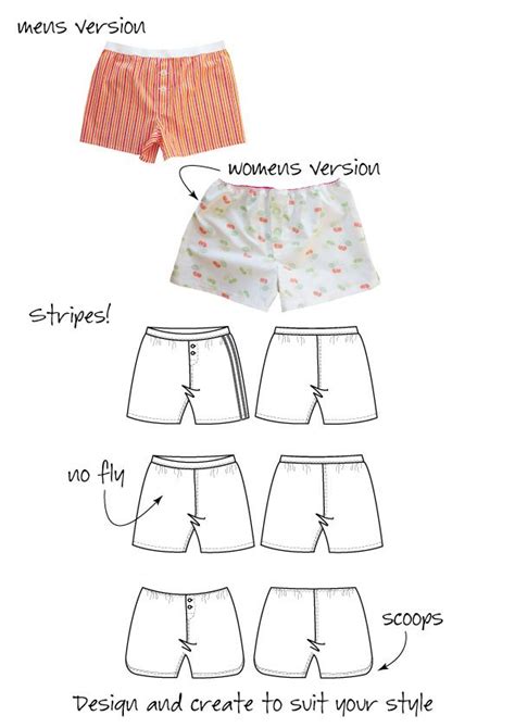The Darcy Boxer Shorts Boxer Shorts Pattern Underwear Pattern Boxer