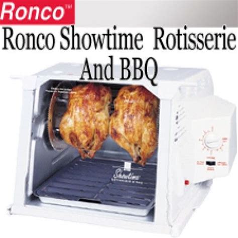 Ronco Showtime Standard Rotisserie Rotisserie Oven Rotisserie Bbq Rotisserie