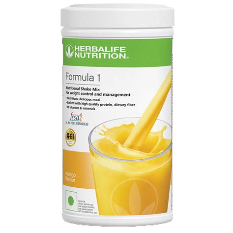 Herbalife Formula 1 Herbalife Formula 1 Nutritional Shake Mix Mango