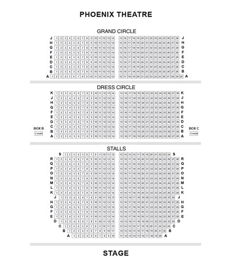 Seating Chart Phoenix Symphony Hall