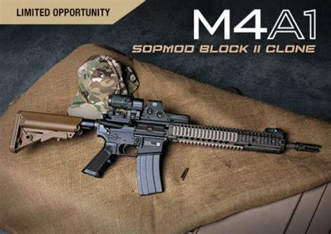 Daniel Defense Releases Limited Edition M4a1 Sopmod Block Ii Clone