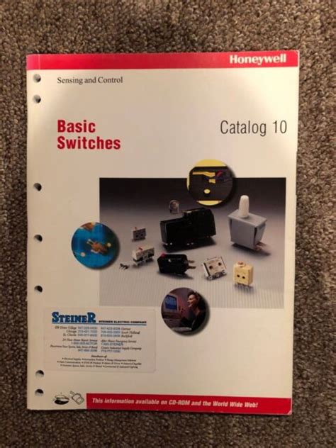 Honeywell Sensing And Control Basic Switches Catalog 10 Ebay