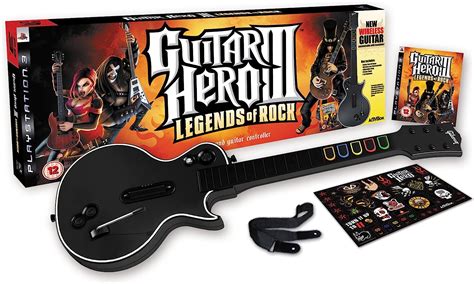 Guitar Hero Iii Legends Of Rock Guitar Bundle Ps3 [import Anglais] Amazon Fr Jeux Vidéo