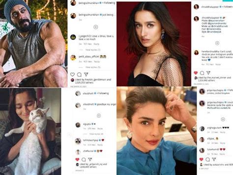 Top 10 Instagram Accounts Of Bollywood Celebrities