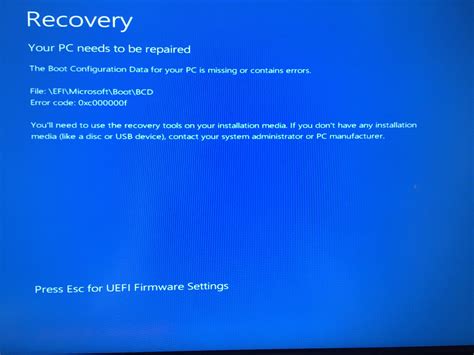 Urgent Windows 10 Boot Error Toms Hardware Forum