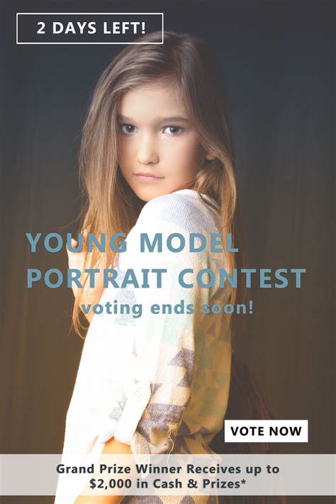 Young Models Portrait Contest Voting Ends In 2 Days Glamour Shots