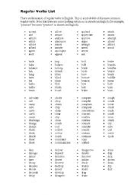 english teaching worksheets verbs